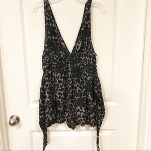 Free People Cheetah Print Romper
